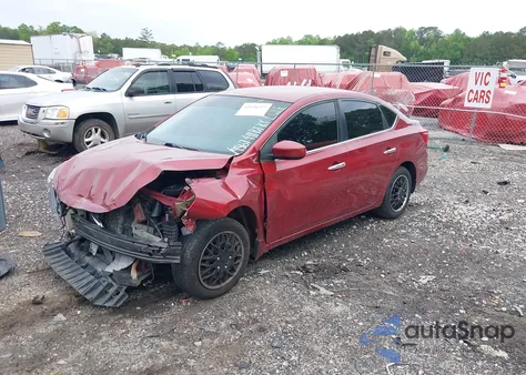 2016 Nissan Sentra Sv from USA, damaged, VIN 3N1AB7AP2GL679367